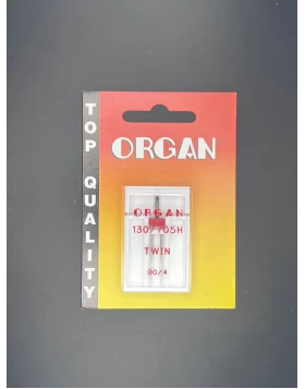  Διπλή Βελόνα Organ Twin 90/4mm
