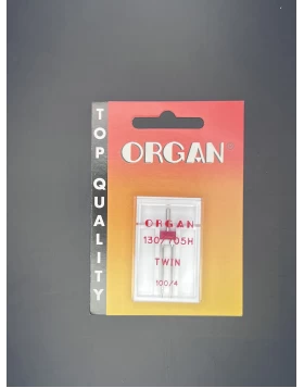 Διπλή Βελόνα Organ Twin 100/4mm