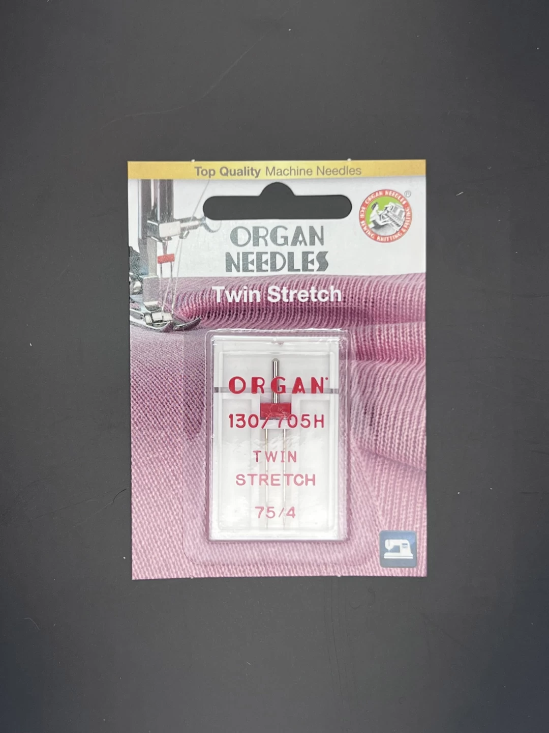Διπλή Βελόνα Organ Twin Stretch 75/4mm