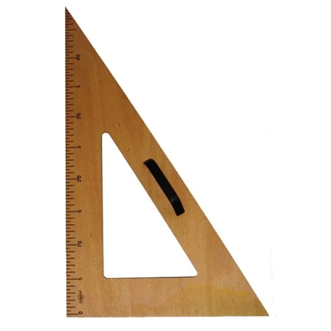 Ξύλινο Σκαλινό Τρίγωνο με Λαβή (50cm)